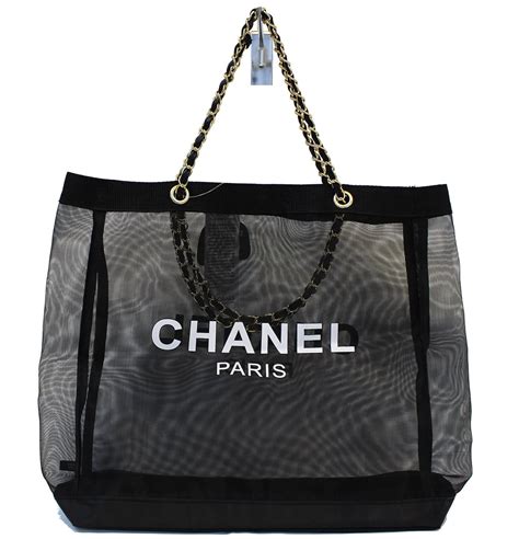 chanel tote beach bag|v&a chanel tote bag.